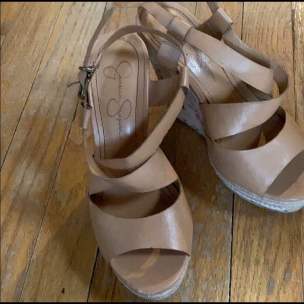 Nude wedges - Picture 3 of 3